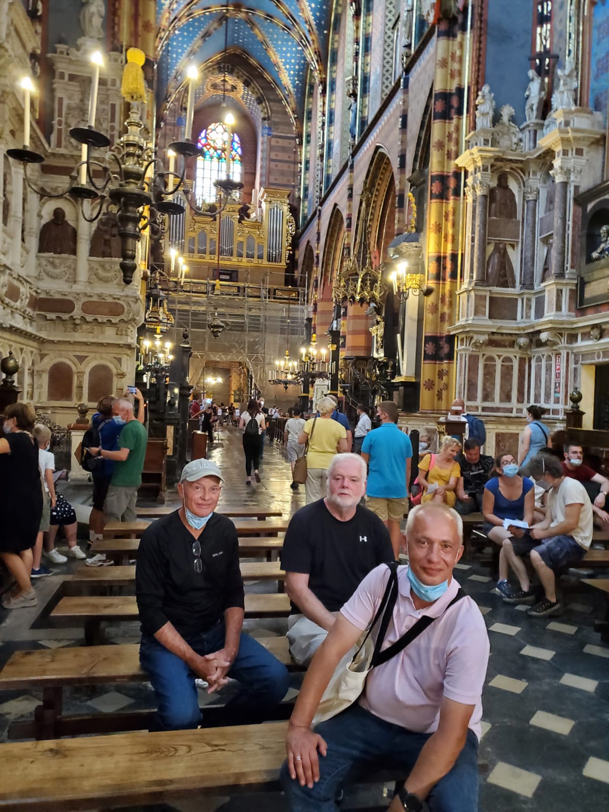 After exploring St Mary Bassilica in Cracow- 2022