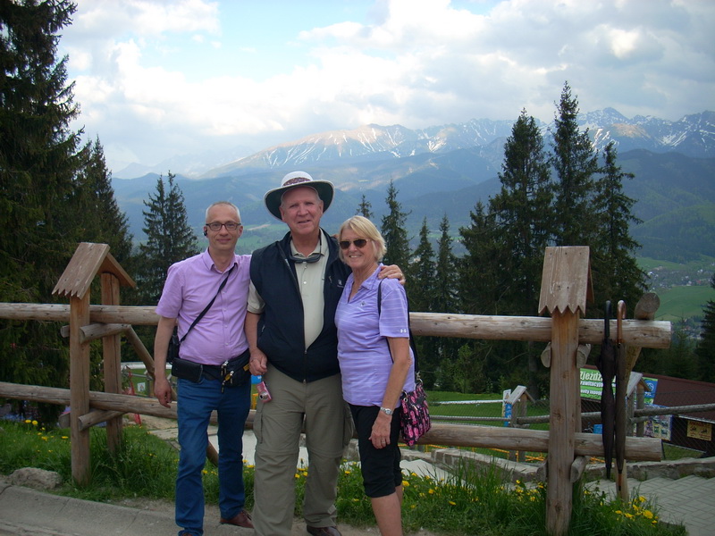 With My Guests in Tatra Mountains