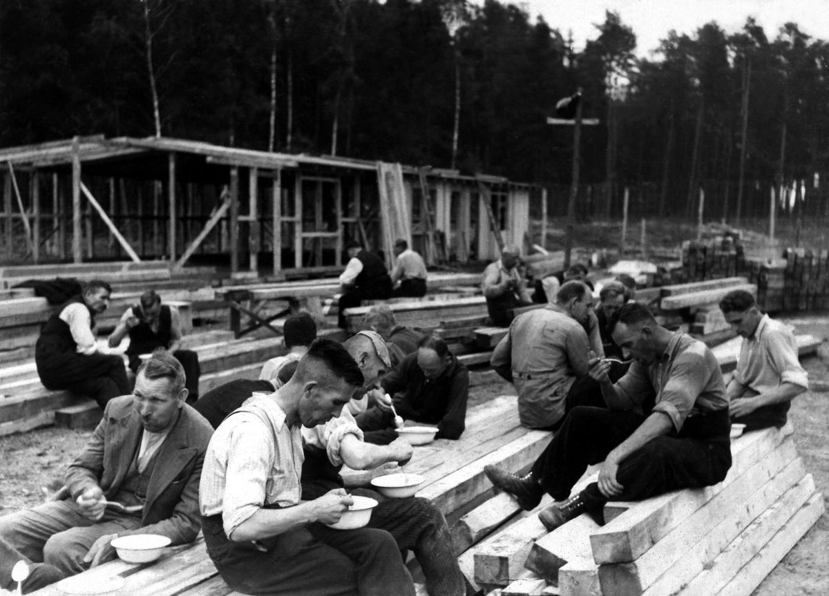 First inmates in Stutthof Camp