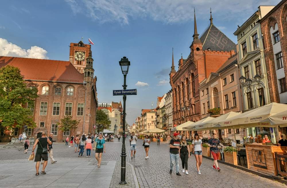 Torun - Old Town market square